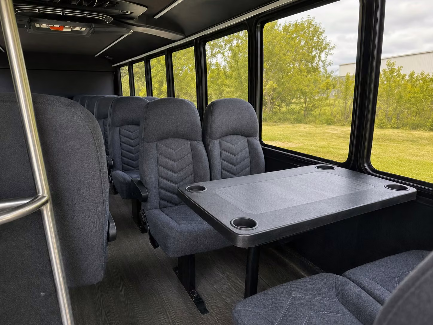 20 passenger minibus inside