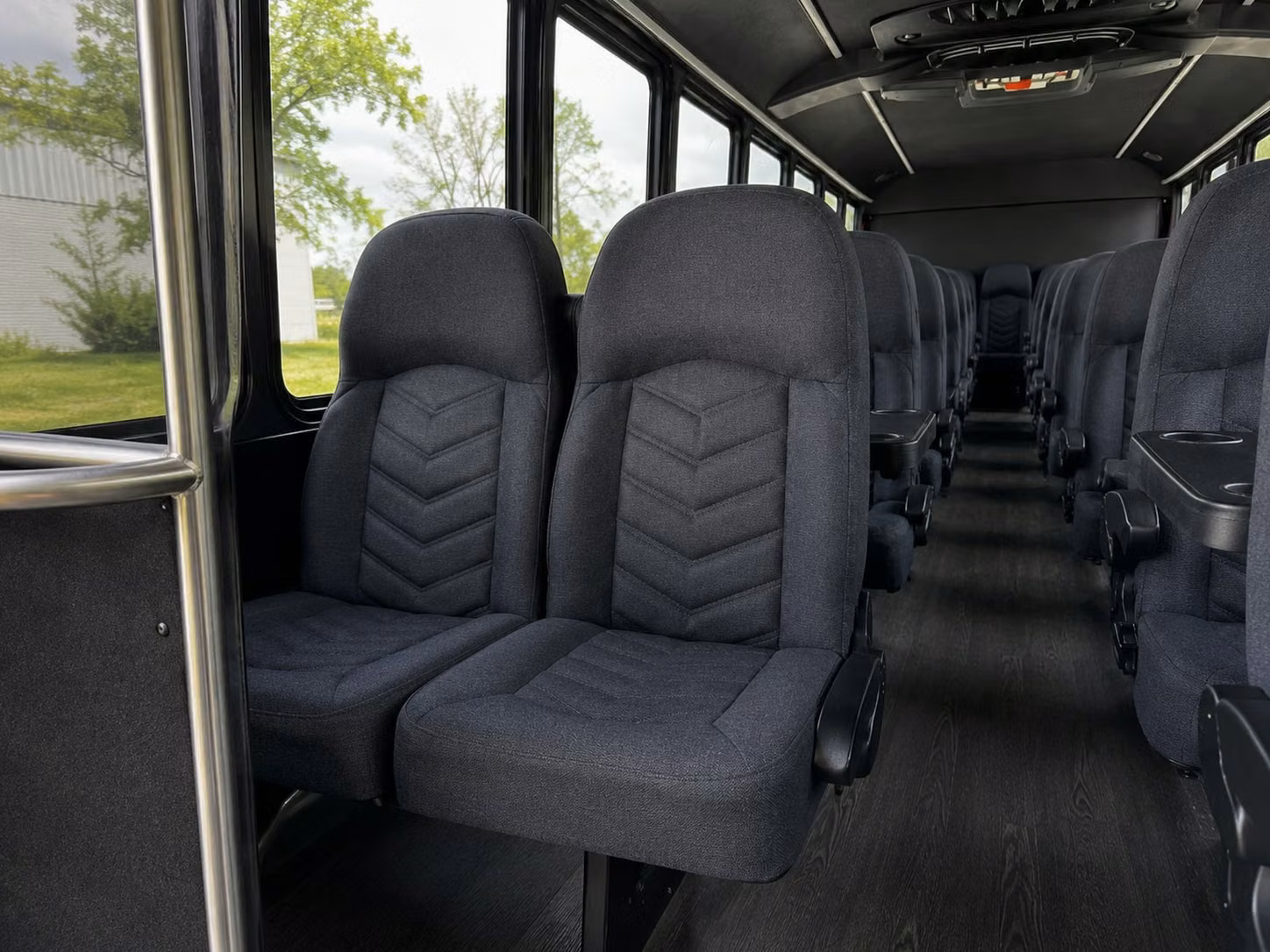 20 passenger minibus interior