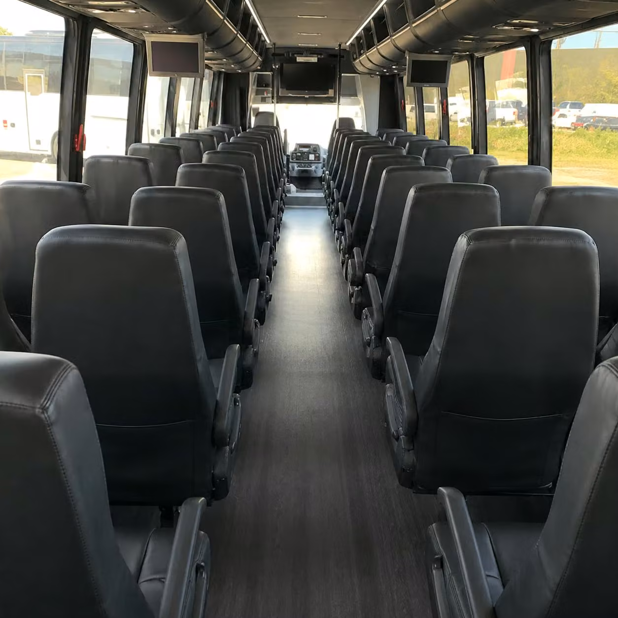 25 passenger minibus interior