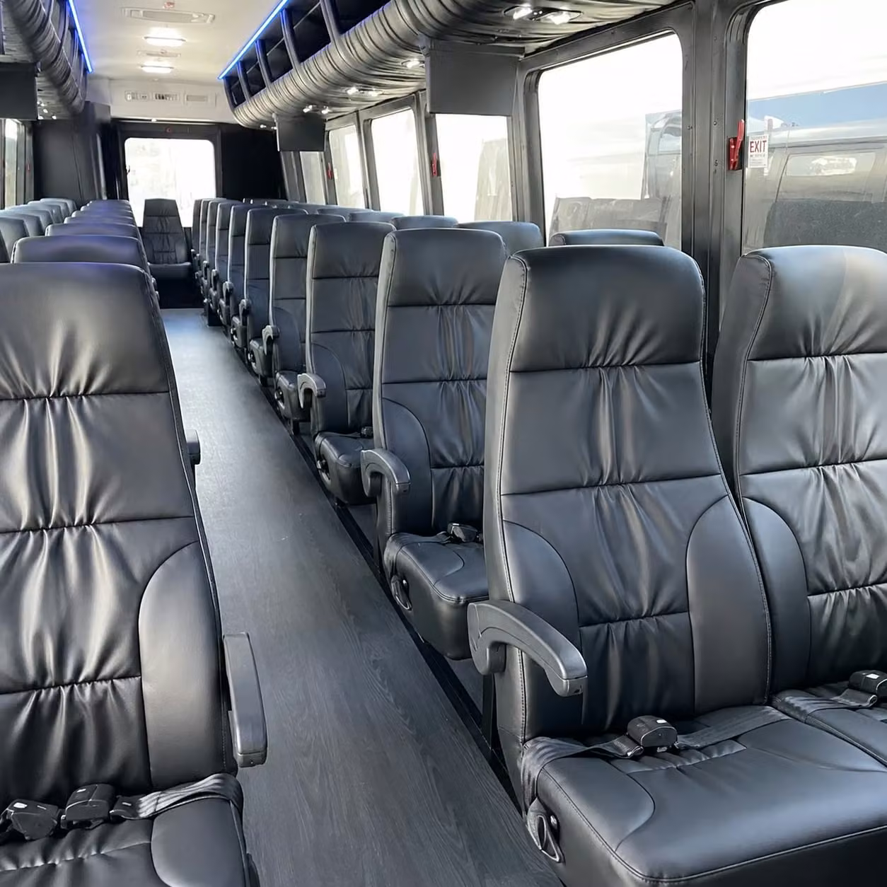 30 passenger minibus interior