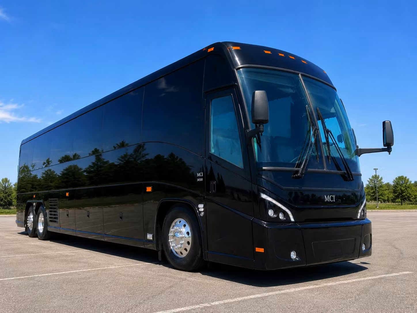 56 passenger charter bus