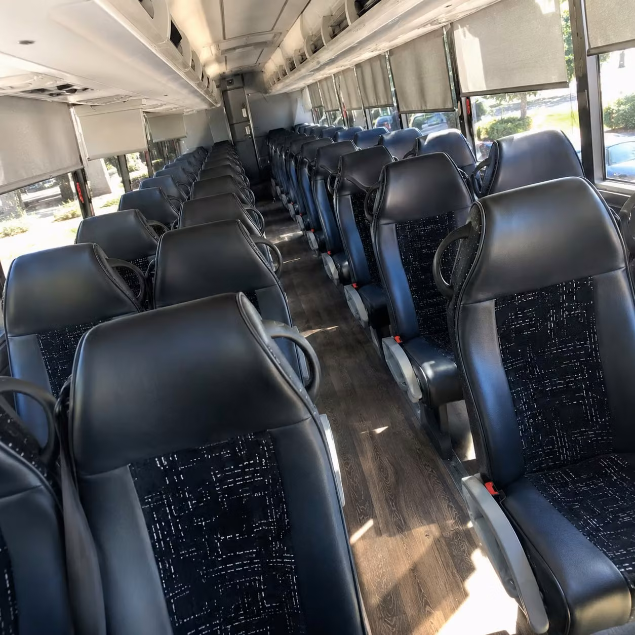 milpitas charter bus inside