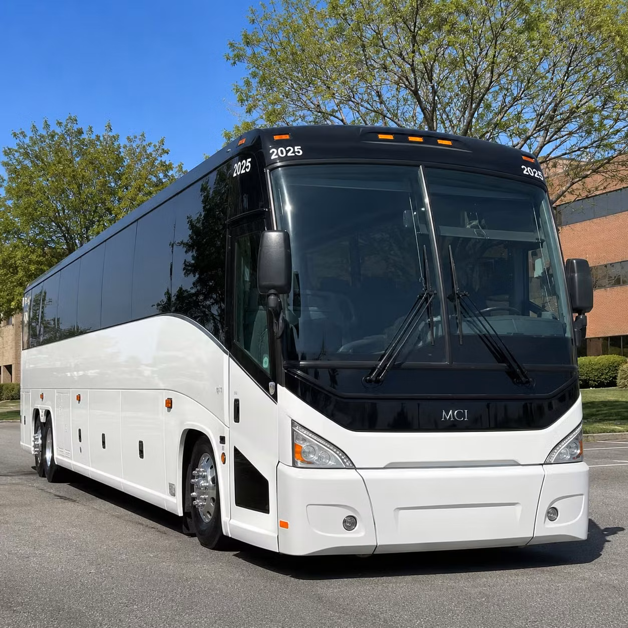 milpitas charter bus rental exterior