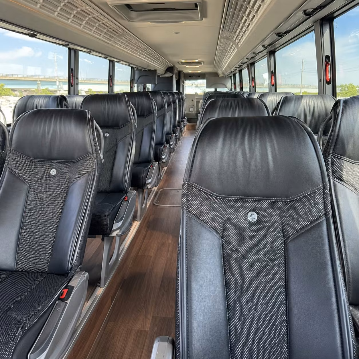 milpitas charter bus rental inside
