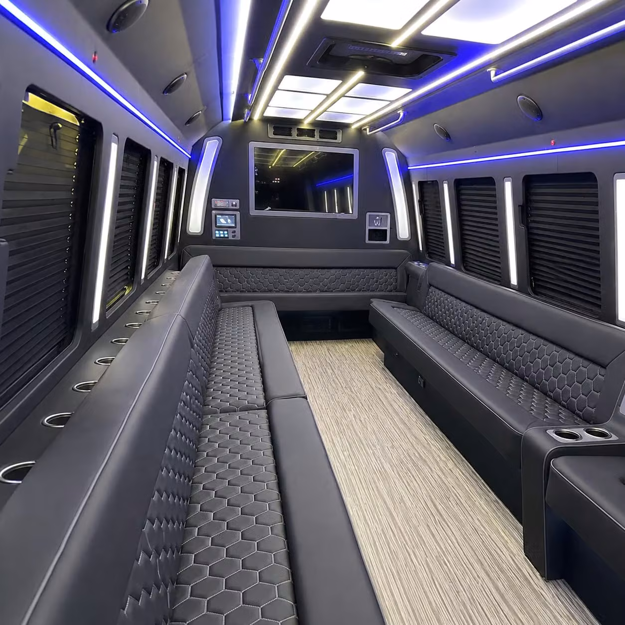 party bus interior