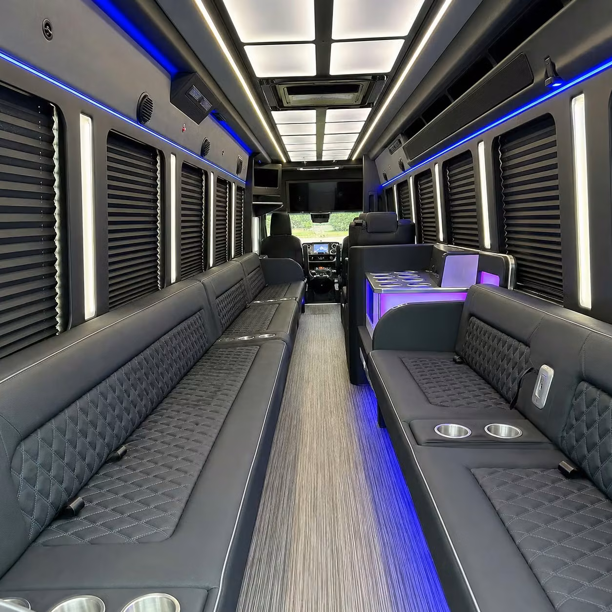 party buses for milpitas groups who want the concert to start before they arrive