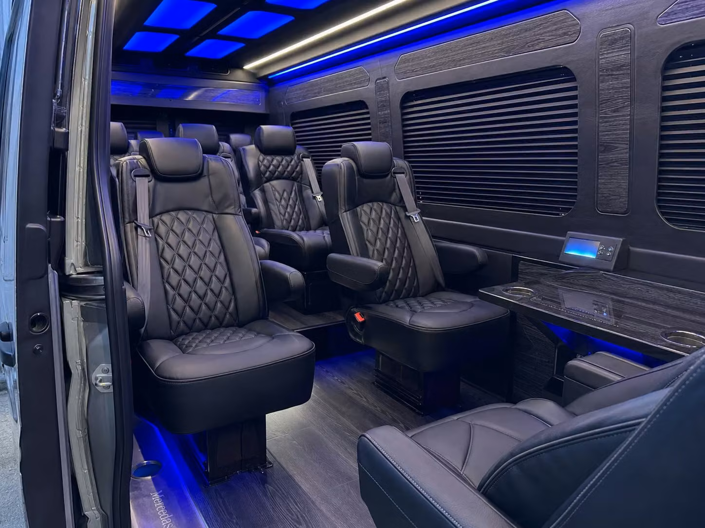 sprinter van transportation for groups and events across milpitas