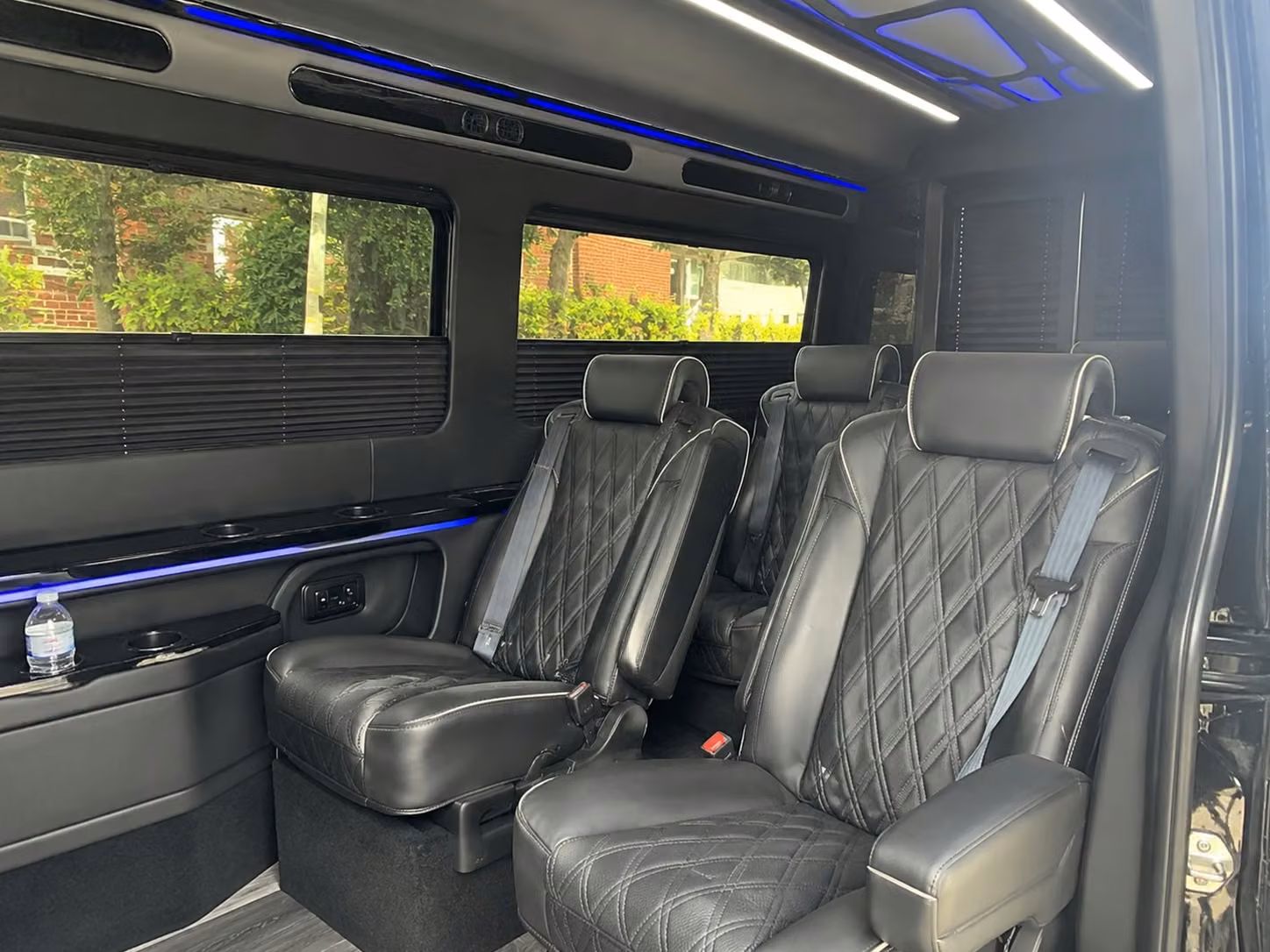 sprinter van with driver interior