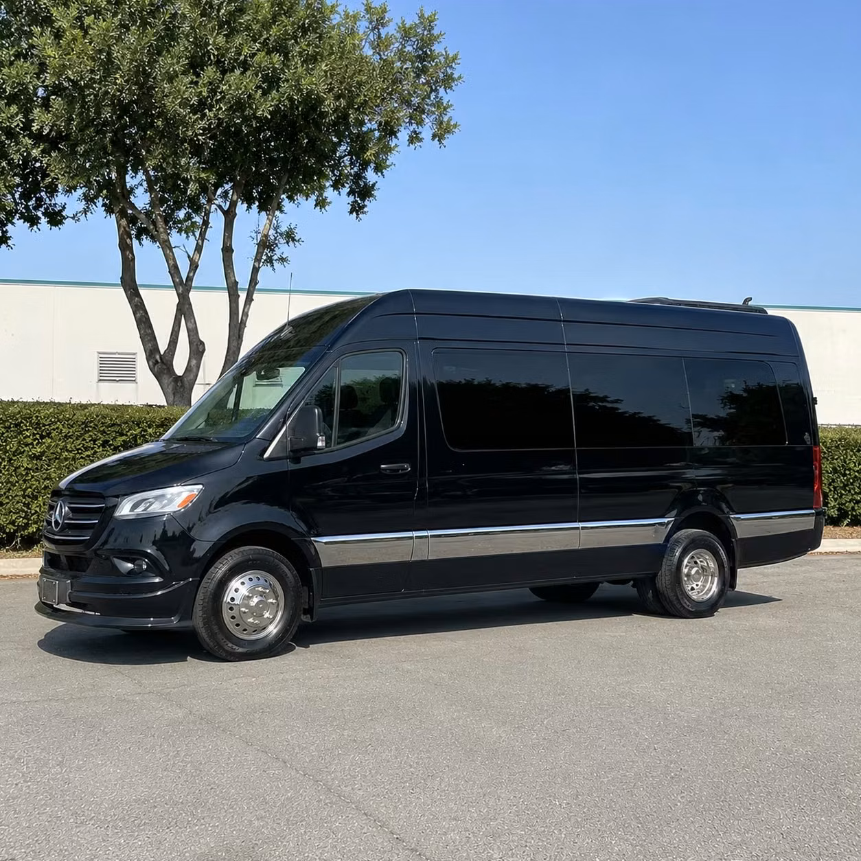 sprinter van with driver